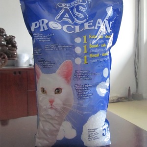 White With 3% Blue Particles Crystal Cat Litter