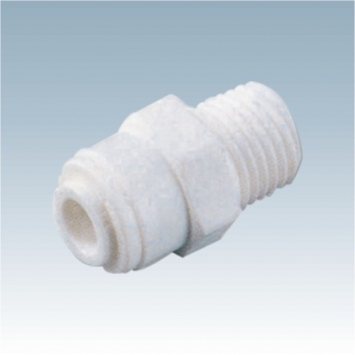 प्लास्टिक Qc फिटिंग स्ट्रेट कनेक्टर