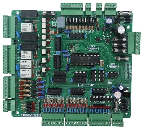  V3F लिफ्ट के लिए ग्रीन Ics-200 लॉजिक बोर्ड 