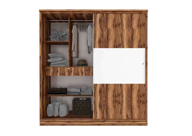 Qutro Slider Wardrobe No Assembly Required