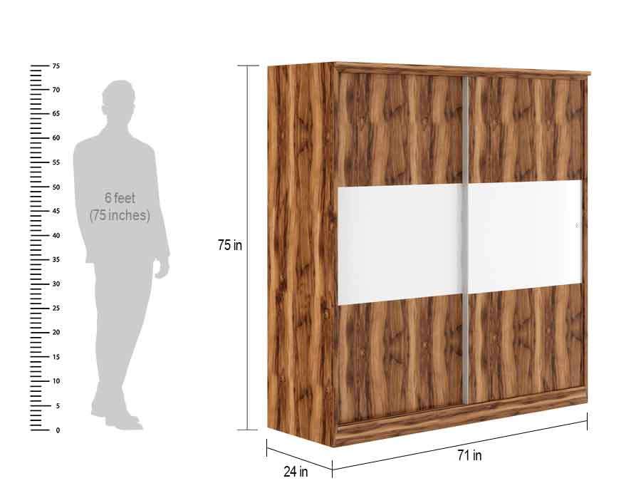 Qutro Slider Wardrobe No Assembly Required