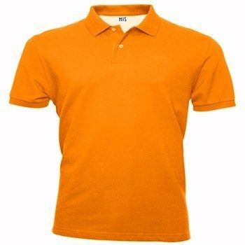 Orange Collar T Shirt Age Group: Adult