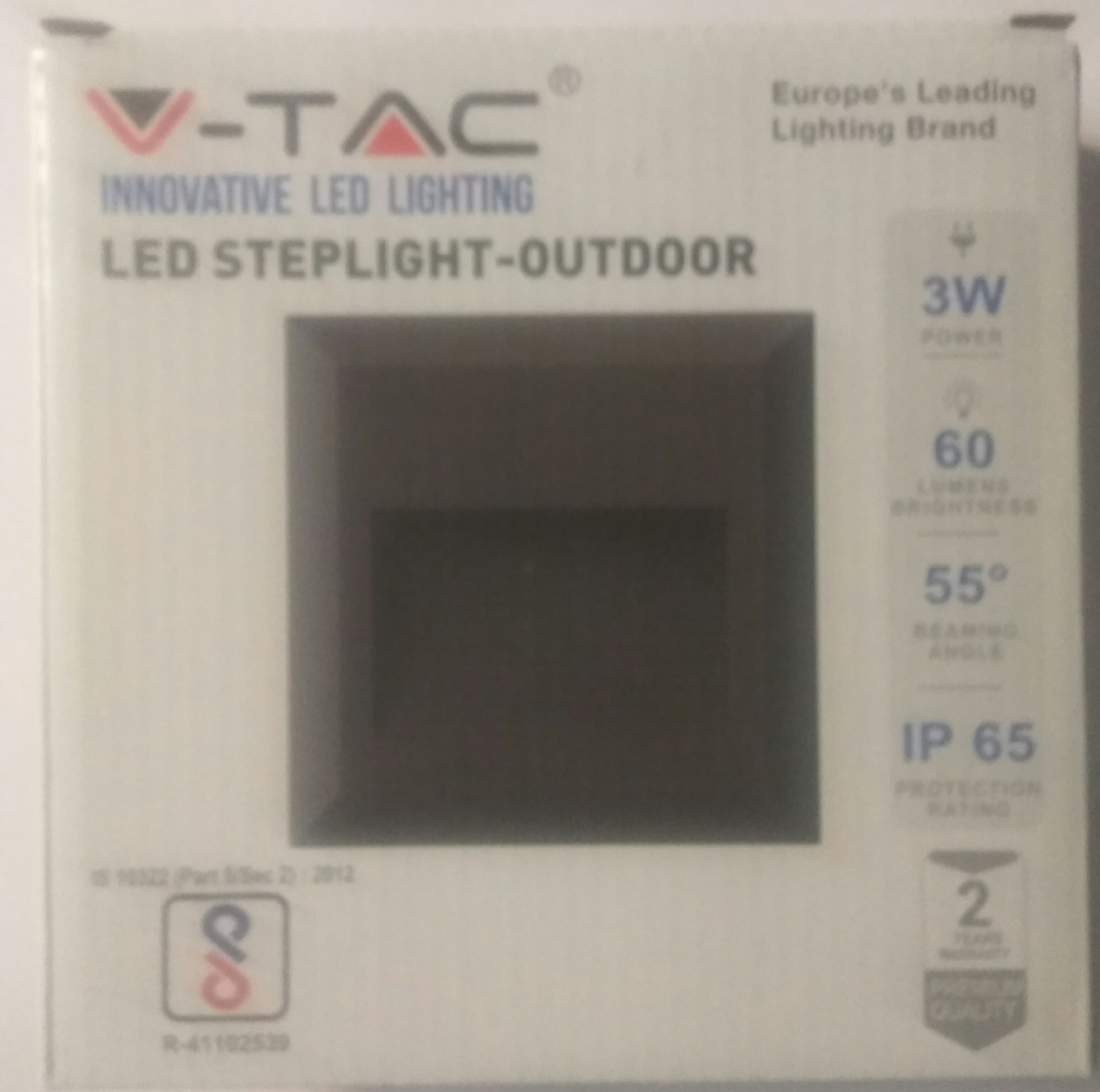 Step Light - 3w Power, Plastic Material | Energy-efficient Lighting Solution For Safe Navigation