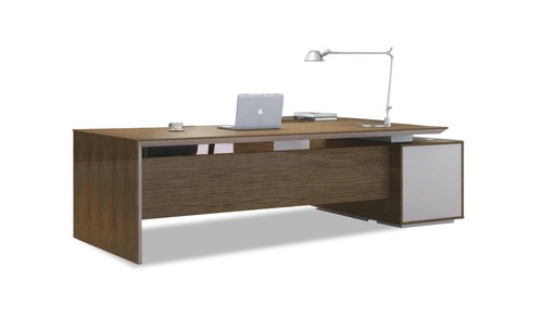 Machine Made Cabin Table With Wooden Gable End