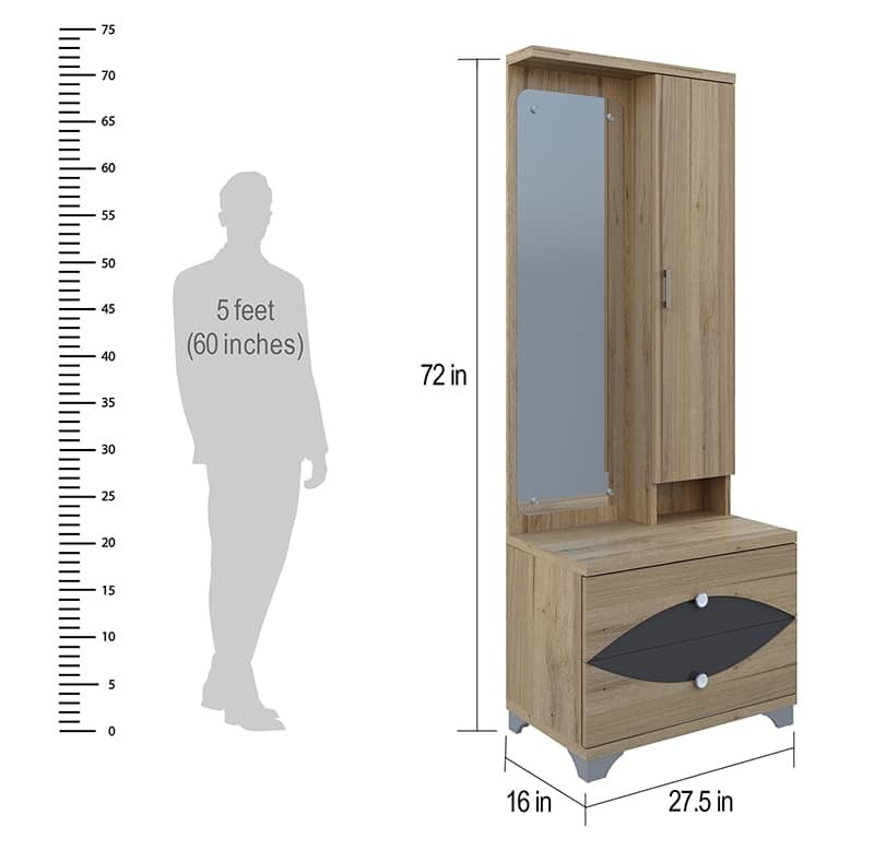 Edward Dressing Table No Assembly Required