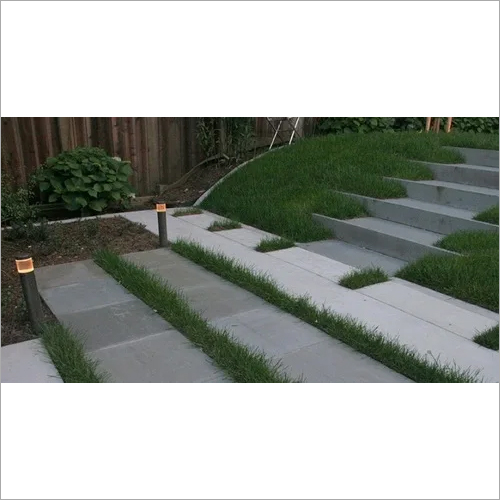 Kandla Grey Sandstone - 20-30 mm Thickness, Grey Color with Natural Raven Surface | Solid Surface Slabs for Hardscaping, Customized Sizes Available