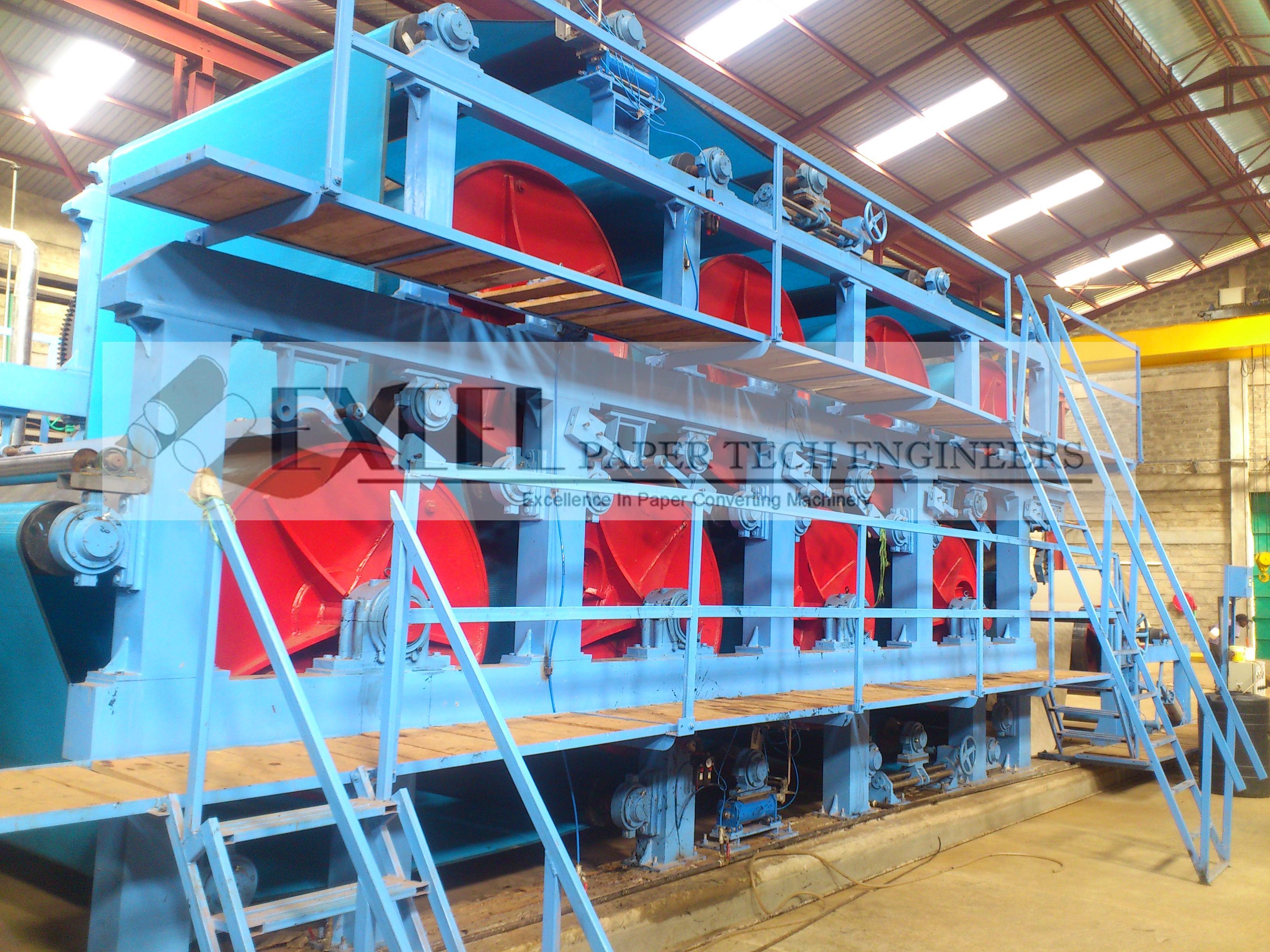White And As Per Client Requirement Industrial Paper Mill Machinery