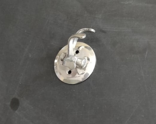 Metallic Railway Coat Hook