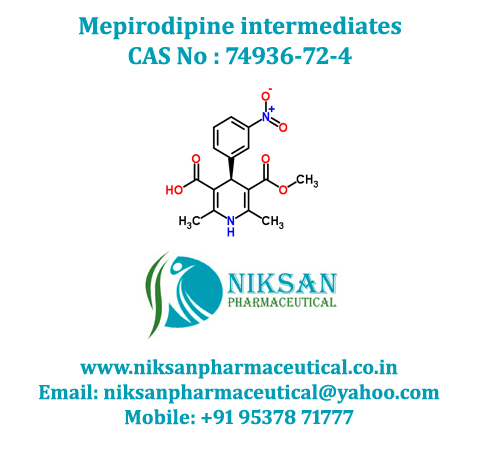 Mepirodipine Intermediate Medicine Raw Materials