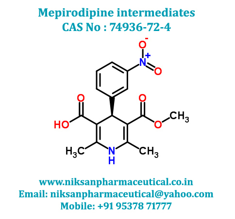 Mepirodipine Intermediate Medicine Raw Materials