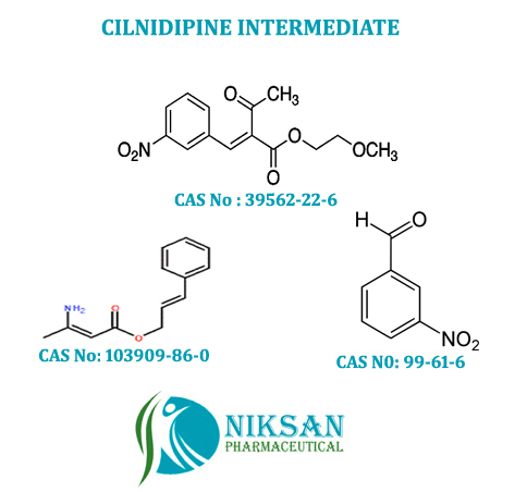 Cilnidipine Intermediates - Drug Type: Medicine Raw Materials