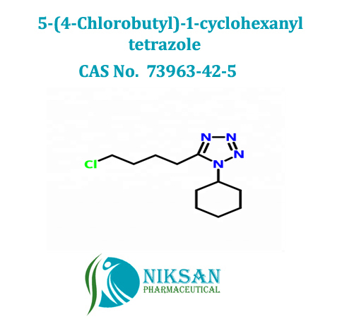 5-(4-chlorobutyl)-1-cyclohexanyl Tetrazole - Chemical Name: 5-(4-chlorobutyl)-1-cyclohexyl-1h-tetrazole
