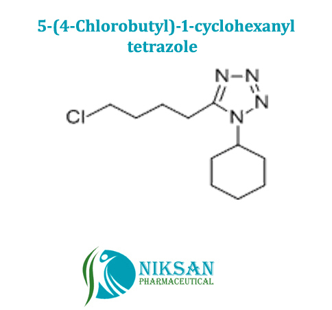 5-(4-chlorobutyl)-1-cyclohexanyl Tetrazole - Chemical Name: 5-(4-chlorobutyl)-1-cyclohexyl-1h-tetrazole