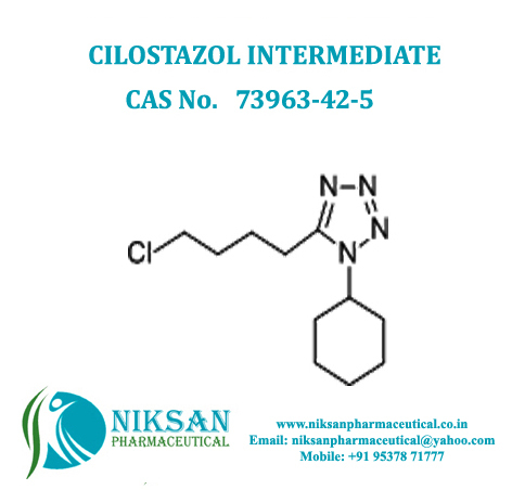 5-(4-chlorobutyl)-1-cyclohexanyl Tetrazole - Chemical Name: 5-(4-chlorobutyl)-1-cyclohexyl-1h-tetrazole