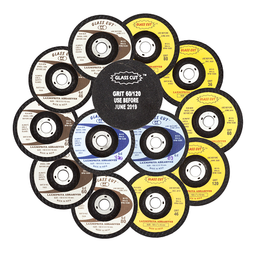 Glass Grinding Wheels - Color: Black