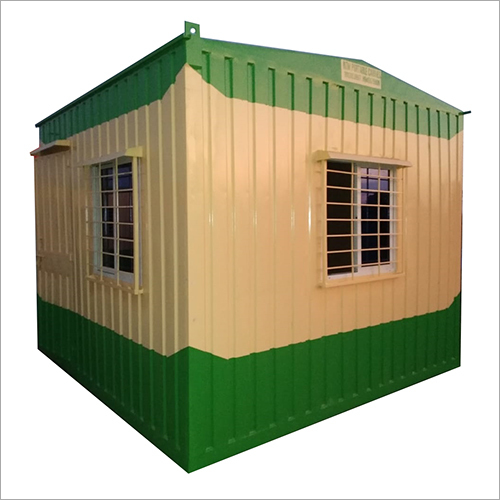 Ms Portable Labour Sheet Cabin - Gypsum Board Floor, MS Roof, Customized Office Space Solutions | Durable Condition, Versatile Use, Efficient Workspace Design