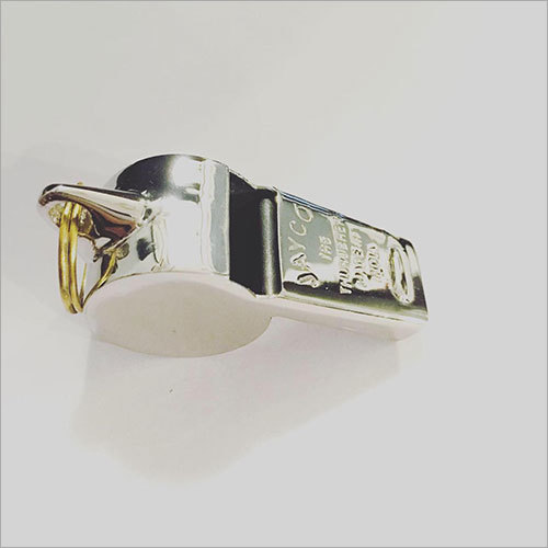 Police Brass Thunderer Whistle
