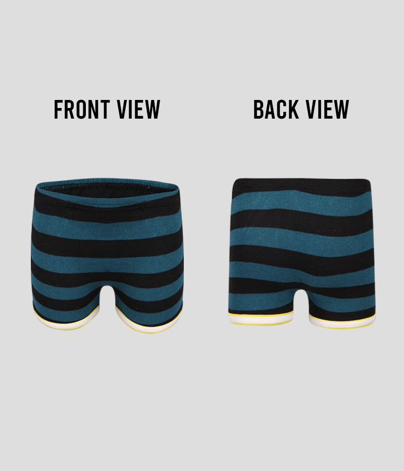 Kids - Cotton Striped Set, Multicolor , Trendy Style, Breathable & Washable, Anti-wrinkle, Cool Dry, Non-toxic For Boys Aged 0-2 Years