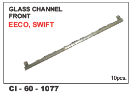 Glass Chanel Front EECO, Swift - 4 Wheeler Model | Warranty Included, Designed for Enhanced Durability and Performance