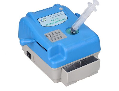 पोर्टेबल सिरिंज नष्ट करनेवाला