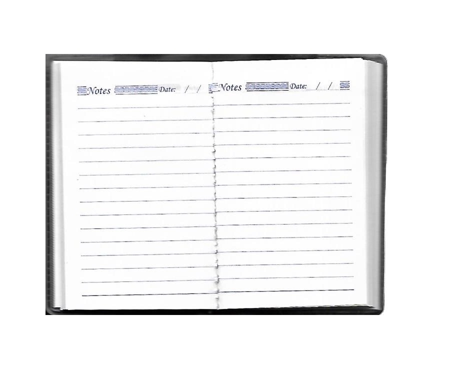 Mini Pocket Size Notebook - Paper Material, 2.5 X 4 Inches | Laminate Cover, 64 Pages, Pocket-friendly Design