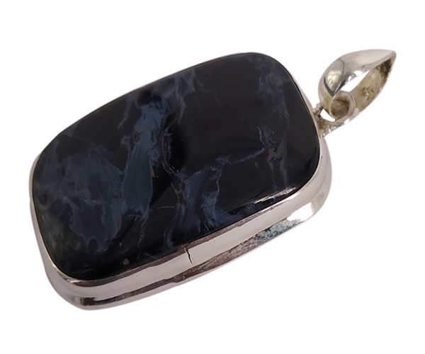 Blue Pietersite 925 Silver Gemstone Pendant