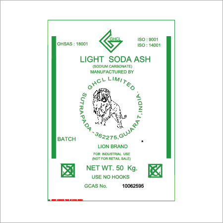 Light Soda Ash - High Purity Sodium Carbonate | Ideal for Industrial Applications, Water Treatment, Glass Manufacturing