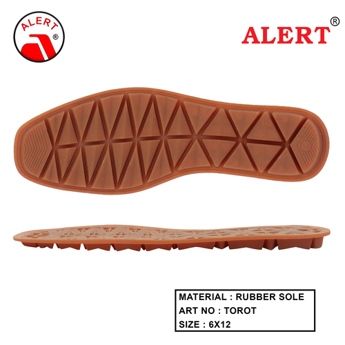 Rubber Shoe Sole - Color: Brown