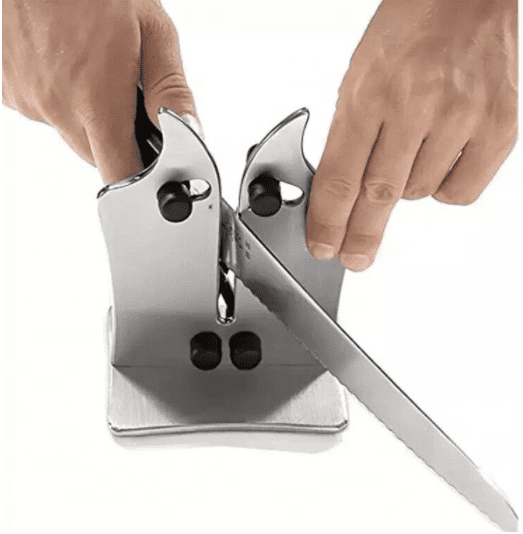 Tungsten Carbide Knife Sharpener Sharpens Dull Knives