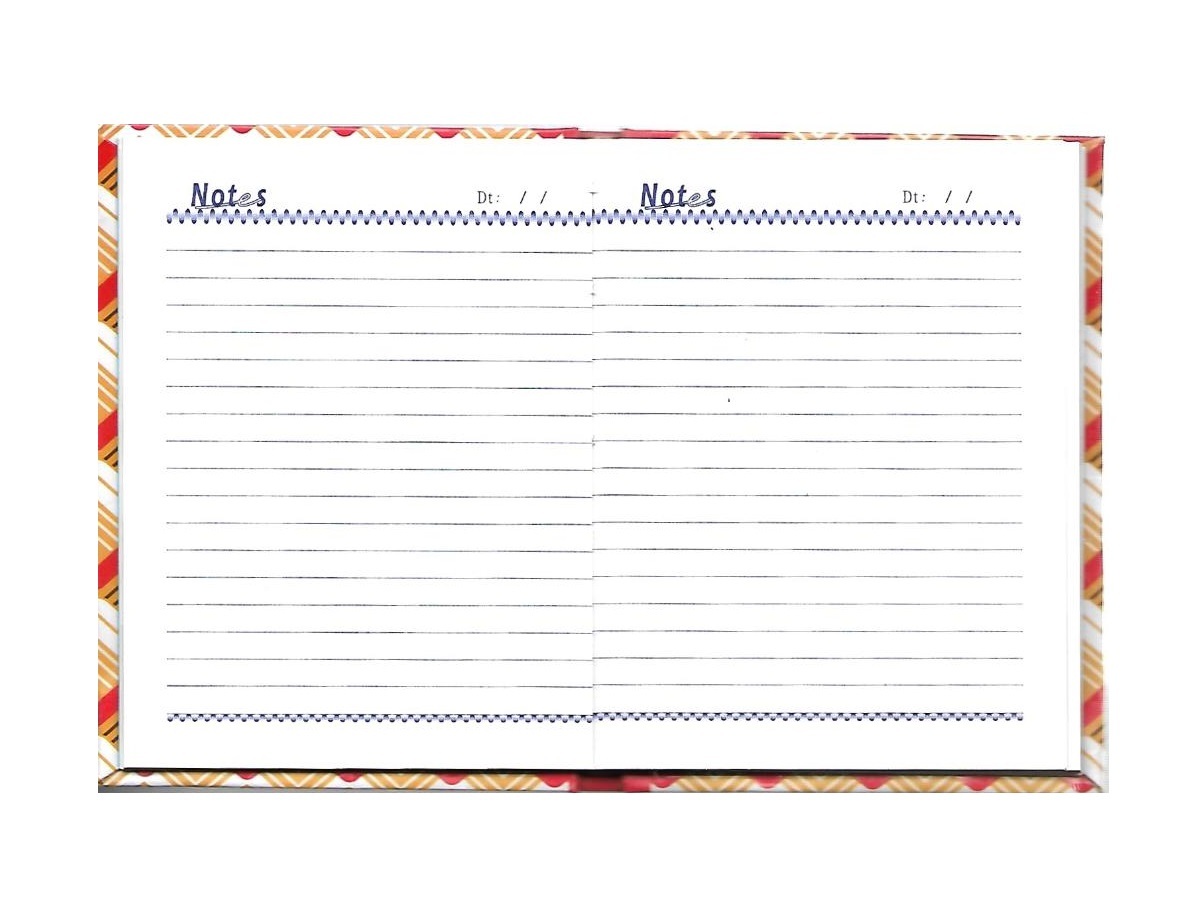 Royal Size Notebook, Hard Binding, (96pages & 192pages) Size: 3.60 X 5 Inches (Approx)