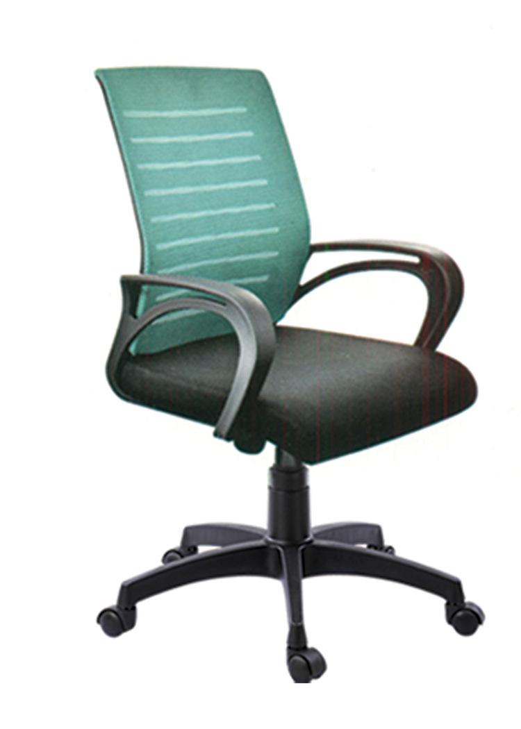 Workstation Chair - Leatherette, Polyester | Adjustable Height, Rotatable, Arm Options Available, Immediate Dispatch, 1-year Warranty, Eco-friendly Design