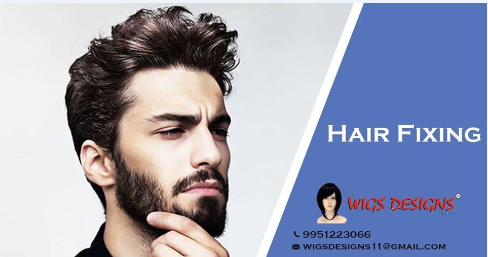 Black Non-surgical Hair Patch