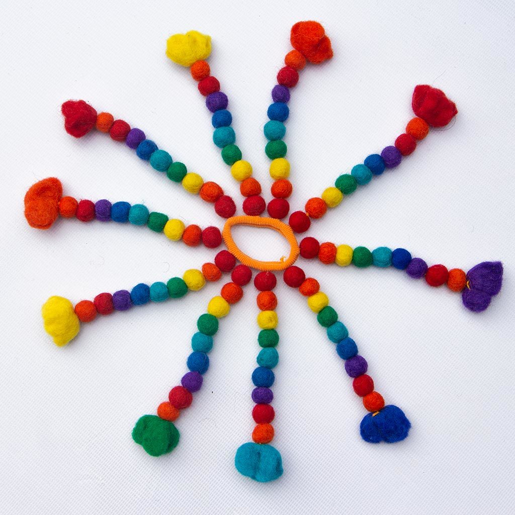 Felt Deadlock Hair Elastic Bands - Blend Fabric, Lightweight, Non-woven Texture | Plain Design For Effortless Hair Styling