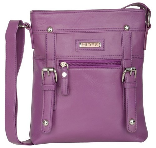 Leather Women  Prpl Sling Bag