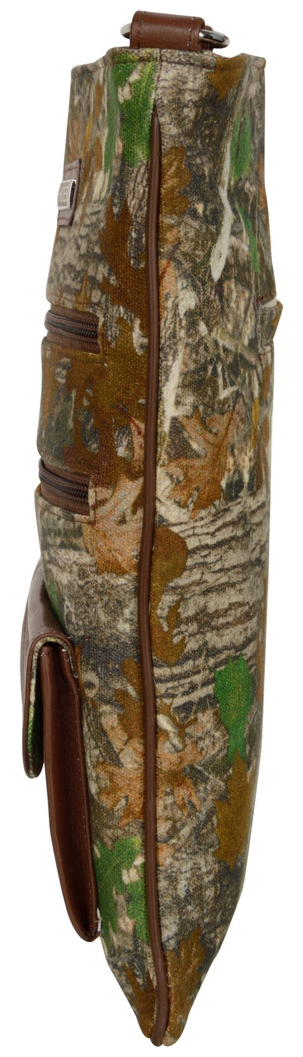 Green & Brown Cross Body Bag
