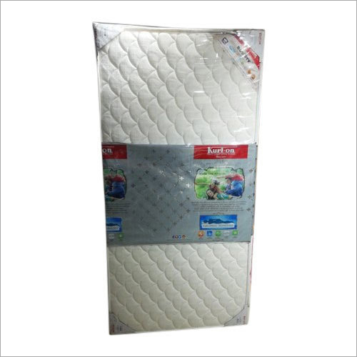 Kurl On White Spring Bed Mattress - Coir, 6x3 Feet, White | Eco-Friendly, Back Pain Relief, Premium Quality Comfort