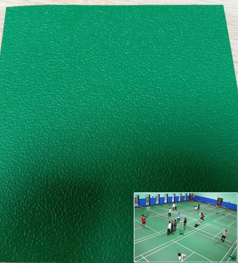 Pvc Sports Badminton Flooring
