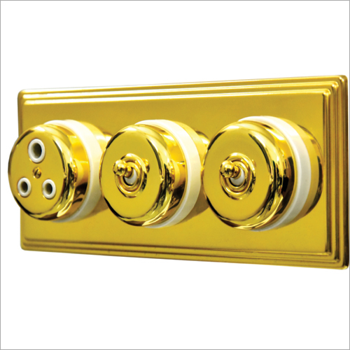 Available In Different Color 24Kt Gold Plated Heritage Switch