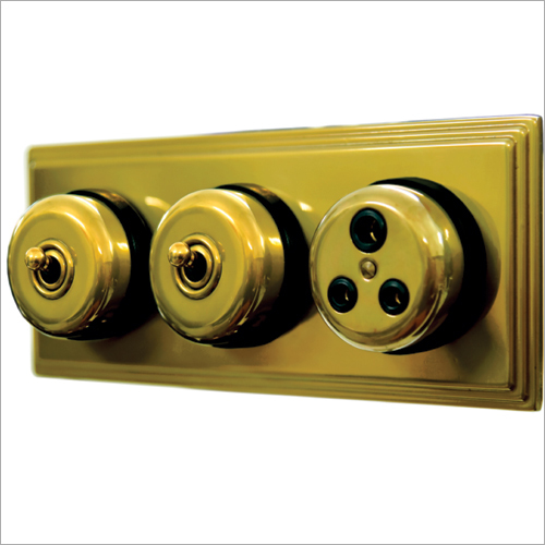 Old Brass Finish Switches Application: Industrial And Commercial