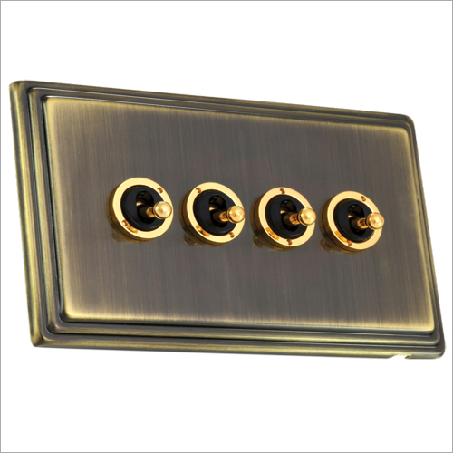 Available In Different Color Antique Brass Finish Dolly Switch