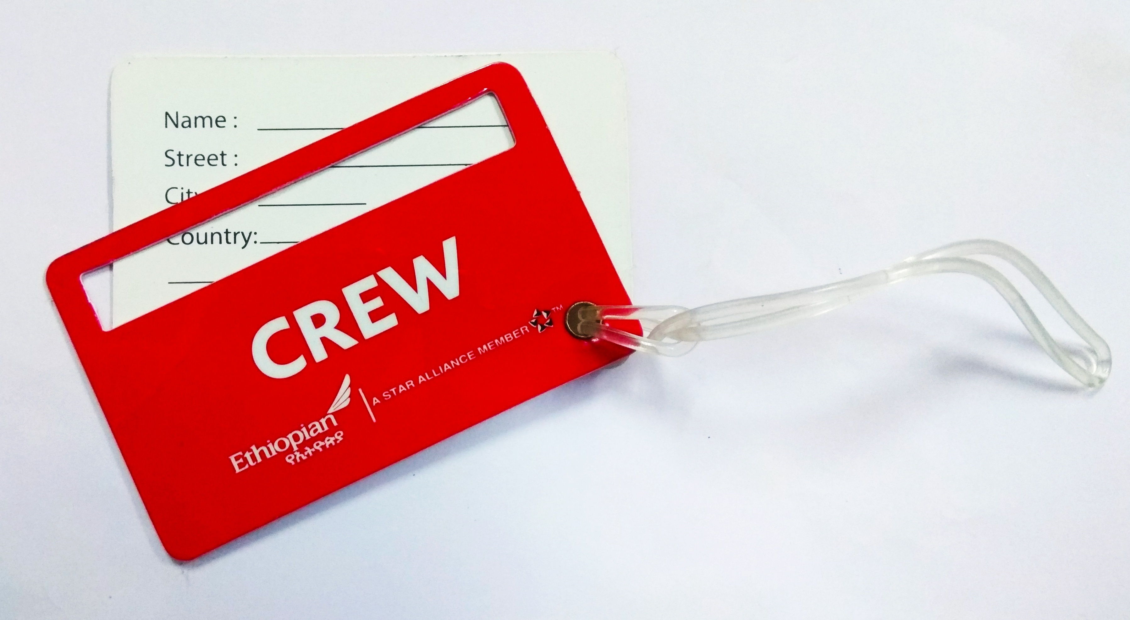 Multi Color Personalised Luggage Tag