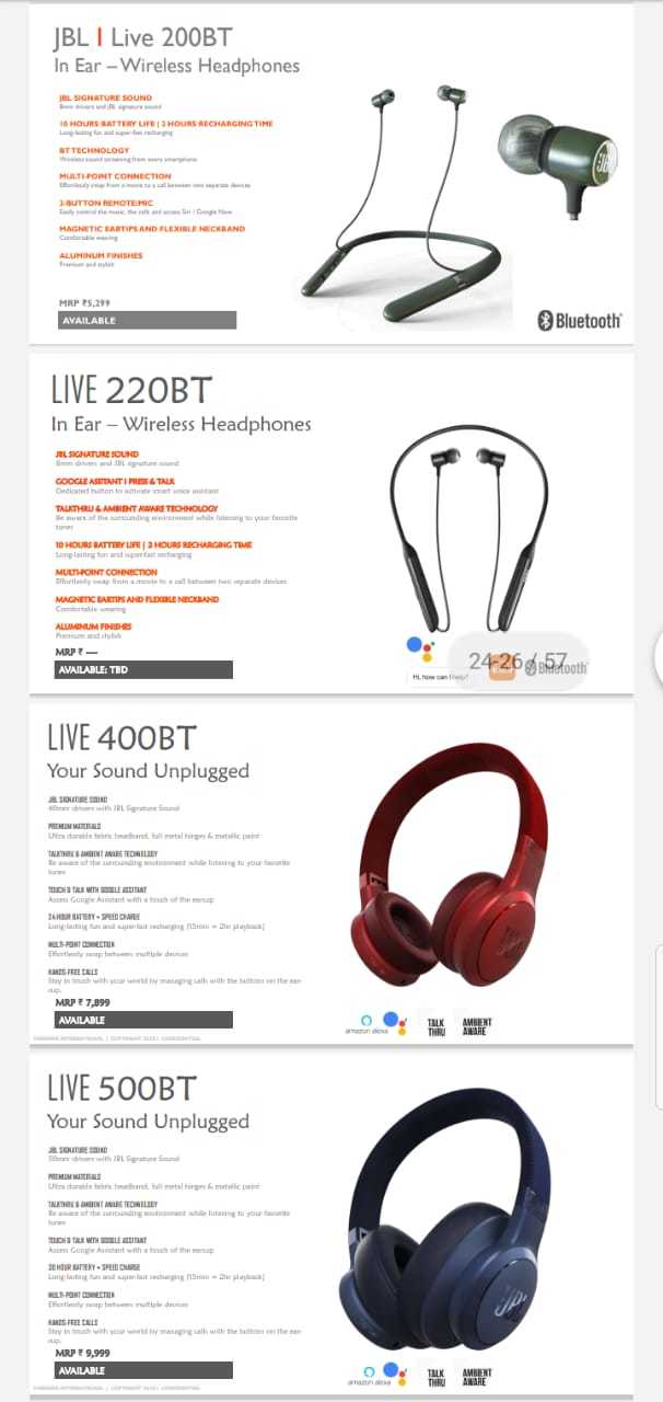 Jbl - Universal Compatibility, 1-year Warranty | All Additional Features With No Quantity Requirements