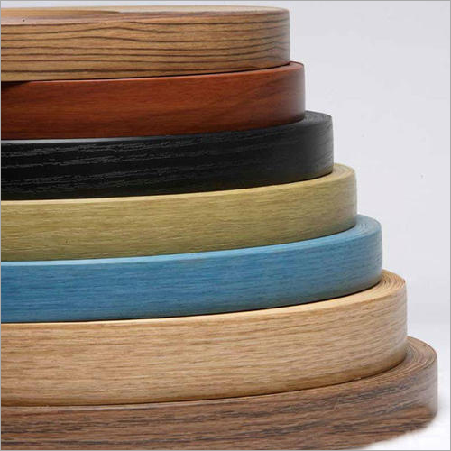 Wooden Grain PVC Edge Tape - PVC Material, 300 m Length, 20-40 mm Width | Flexible, Crack Resistant, Matte Finish, Termite Proof, Multi-Color Options