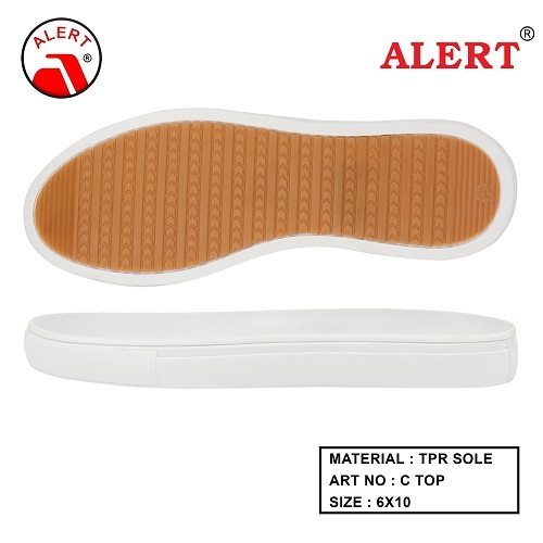 TPR Shoe Sole - Tan TPR Material, Lightweight, Tear Resistant, Excellent Abrasion Resistance, Durable and Washable, Customizable Comfort, Quick Dry and Waterproof