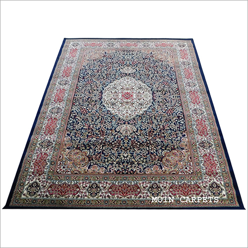 Persian Design Floor Carpet - Rectangle Shape, Easy To Clean, Anti Slip | Customized Colors and Designs for Bedroom or Home Use