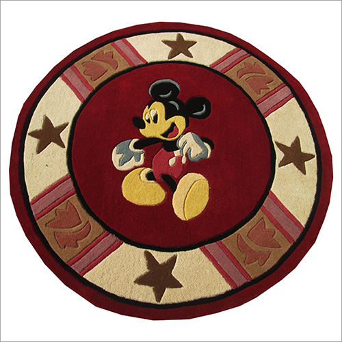 गोल लिविंग रूम कालीन