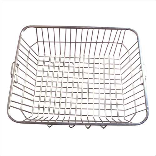 Stainless Steel Water Dish Drainer - Polished Finish | Durable Kitchen Utensil Organizer for Hassle-Free Drying and Storage