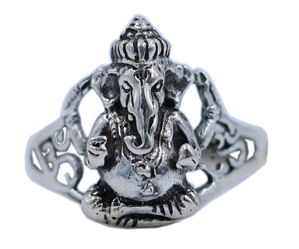 Ganesha 925 Silver Ring Gender: Unisex