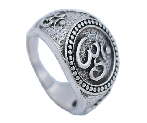 Om Designer 925 Silver Ring Weight: 10 Gms Grams (G)