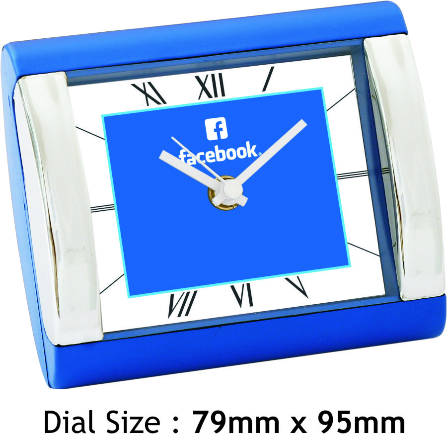 Table Clock - Plastic, Digital Design | Customizable, Bulk Quantity, Limited Edition Luxury Promotional Gift Item